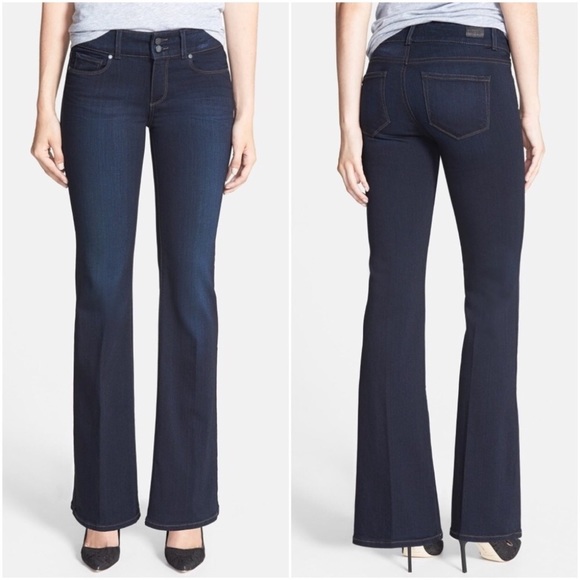 PAIGE Denim - Paige | Medium Wash Boot Cut Denim Jeans
